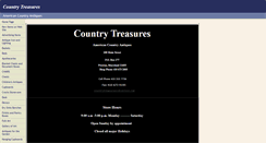 Desktop Screenshot of mycountrytreasures.com