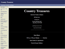 Tablet Screenshot of mycountrytreasures.com